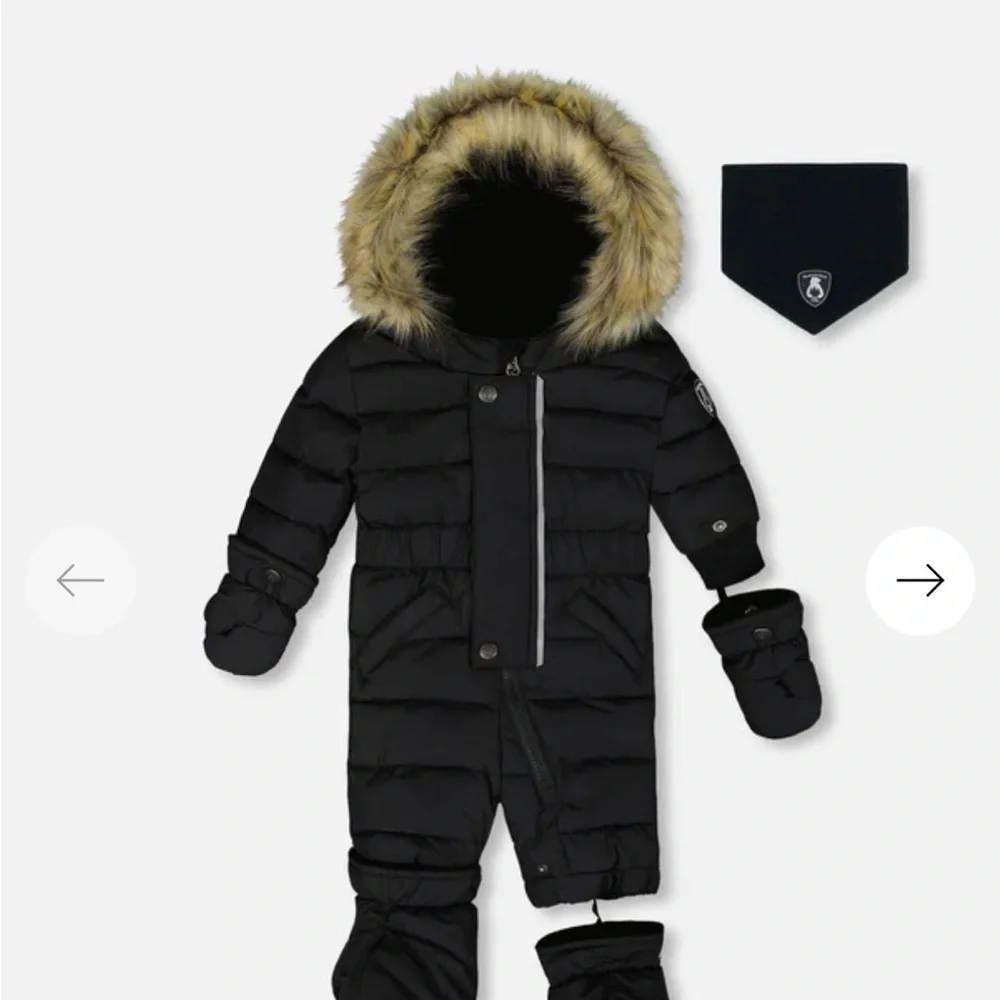 deux par deux One Piece Original Puffy Snowsuit - Picture 1 of 7